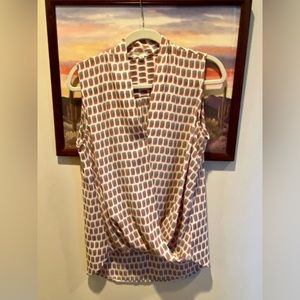 Pleione Print Top - sleeveless - Size M